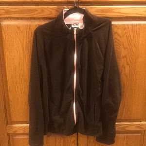 Brown women’s zip up jacket
